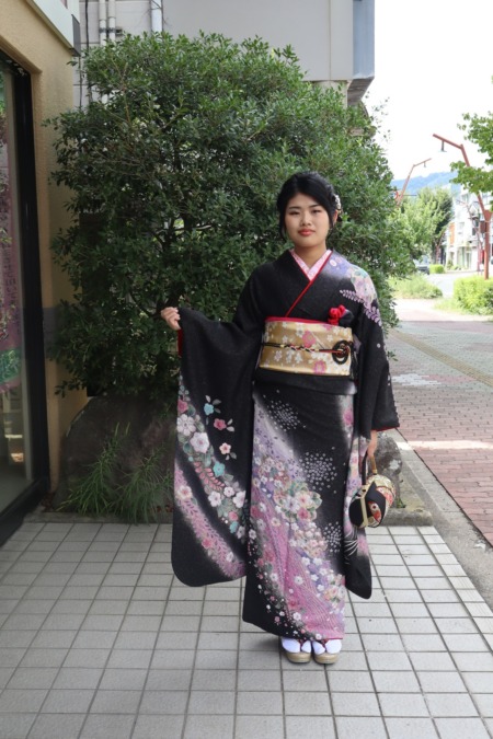2026年成人式のお嬢様が前撮りされました