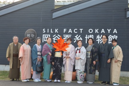 やまとや着物でお出かけ会〜岡谷蚕糸博物館シルクファクトおかや・旬菜庵もとき〜