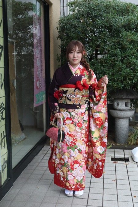 2026年成人式のお嬢様が前撮りされました