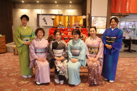 やまとや着物でお出かけ会～ラピスラズリにてランチ会～