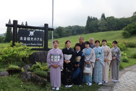 やまとや着物でお出かけ会～赤倉観光ホテルにて～