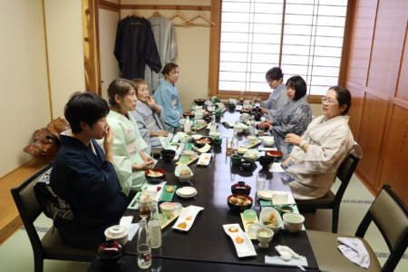 やまとや着付教室ランチ会～竹葉亭にて～