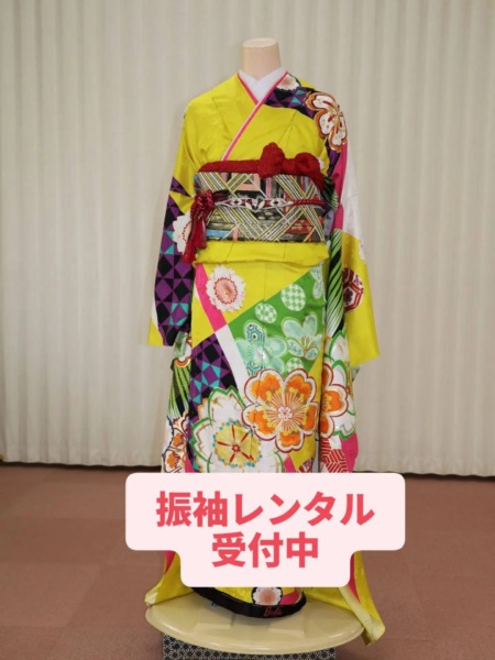 振袖レンタル受付中！